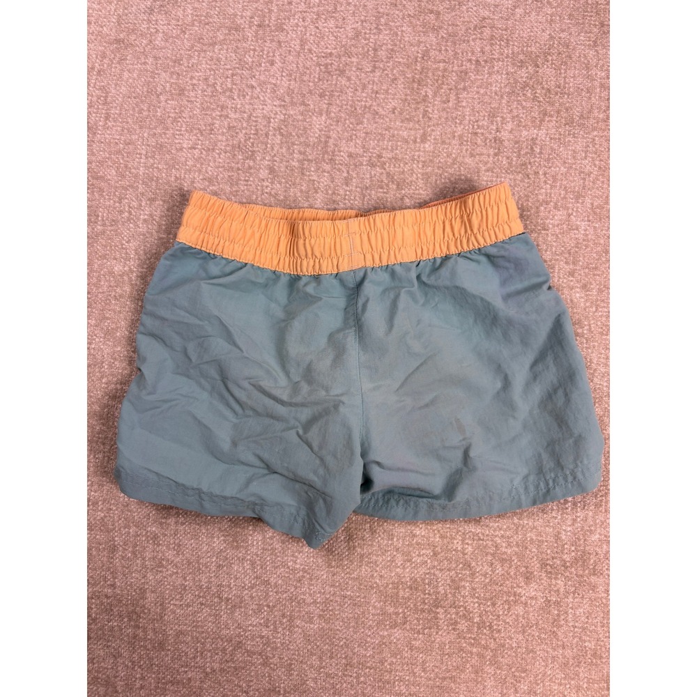 Patagonia Kids Baggies Shorts Blue Peach Recycled Nylon Size L Large 4017 - Picture 4 of 7